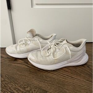White Lululemon Blissfeel Running Shoes